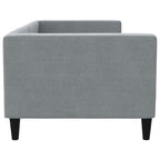 vidaXL Tagesbett Hellgrau 80x200 cm Stoff