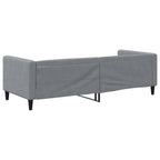 vidaXL Tagesbett Hellgrau 80x200 cm Stoff
