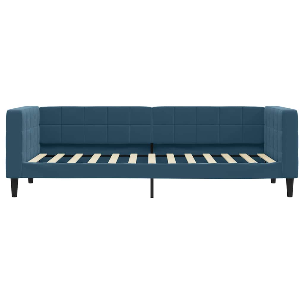 vidaXL Tagesbett Blau 80x200 cm Samt