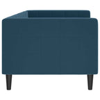 vidaXL Tagesbett Blau 80x200 cm Samt