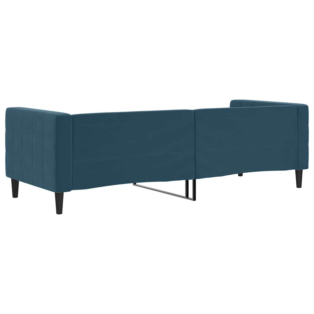 vidaXL Tagesbett Blau 80x200 cm Samt