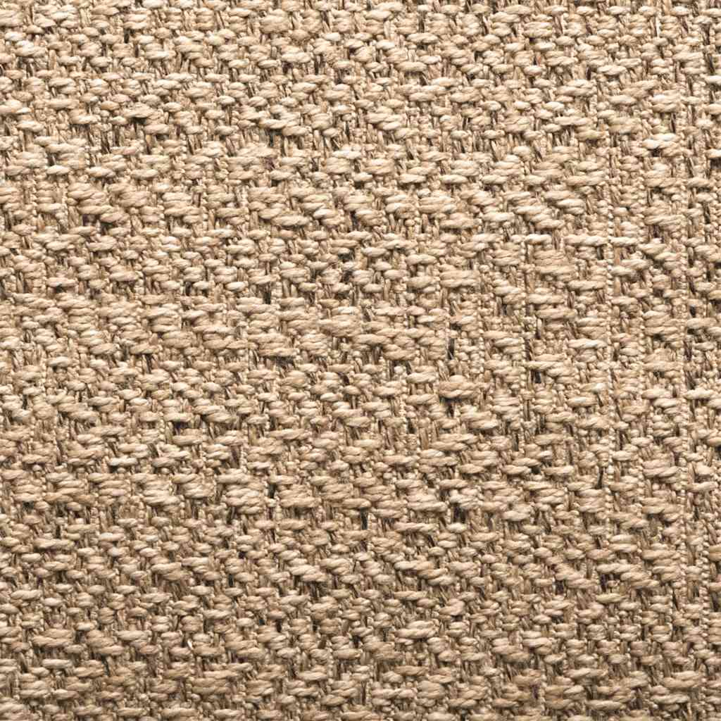 vidaXL Teppich ZIZUR 200x290 cm Jute-Optik Indoor und Outdoor