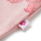 Kinderpyjama mit Kurzen Ärmeln Hellrosa 104
