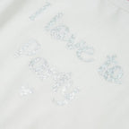 Kinder-T-Shirt mit Rüschenärmeln Weiß 116