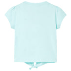 Kinder-T-Shirt Hellblau 140