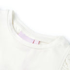 Kinder-T-Shirt Ecru 116