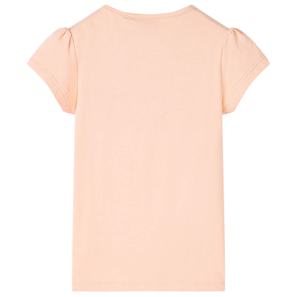 Kinder-T-Shirt Hellorange 104