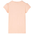 Kinder-T-Shirt Hellorange 104