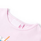 Kinder-T-Shirt Zartrosa 140
