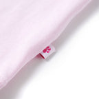 Kinder-T-Shirt Zartrosa 140