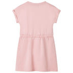 Kinderkleid mit Kordelzug Hellrosa 116