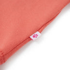 Kinder-T-Shirt mit Rüschenärmeln Korallenrosa 116