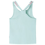 Kinder-Tanktop Helles Minzgrün 140