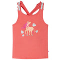 Kinder-Tanktop Korallenrosa 128