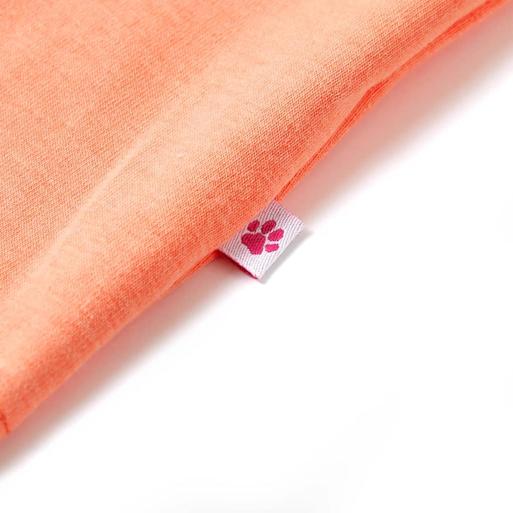Kinder-T-Shirt Neonorange 104