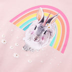 Kinder-Sweatshirt Hellrosa 116