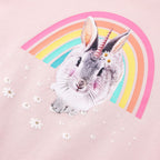 Kinder-Sweatshirt Hellrosa 128
