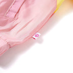 Kinder-Kapuzenjacke mit Reißverschluss Mehrfarbig 116