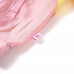 Kinder-Kapuzenjacke mit Reißverschluss Mehrfarbig 128