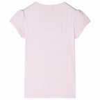 Kinder-T-Shirt mit Flügelärmeln Zartrosa 104