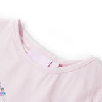 Kinder-T-Shirt mit Flügelärmeln Zartrosa 104