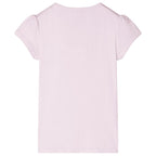 Kinder-T-Shirt mit Flügelärmeln Zartrosa 116