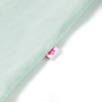 Kinder-T-Shirt mit Flügelärmeln Helles Minzgrün 140