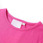Kinder-T-Shirt mit Flügelärmeln Dunkelrosa 104