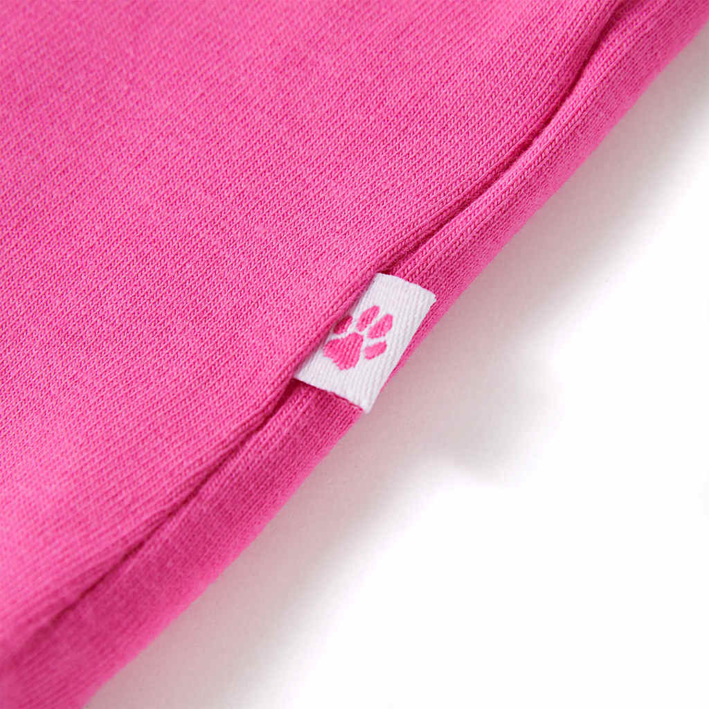 Kinder-T-Shirt mit Flügelärmeln Dunkelrosa 104
