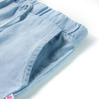 Kindershorts Helles Jeansblau 128