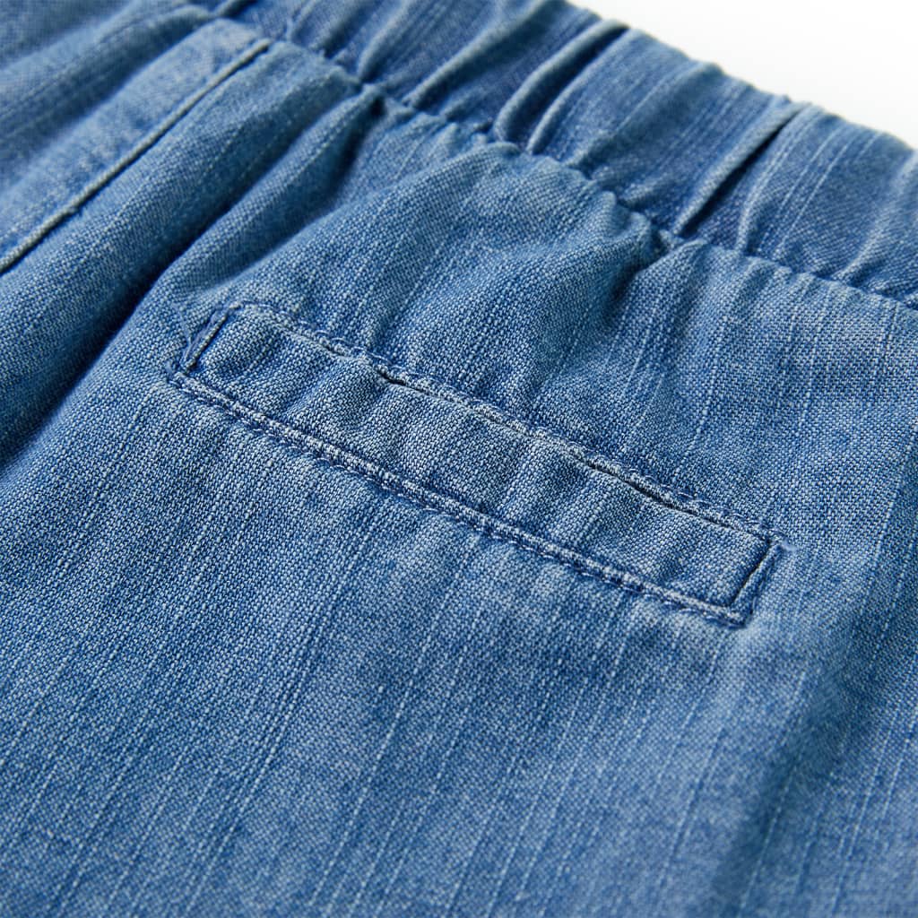 Kindershorts Jeansblau 104