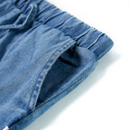 Kindershorts Jeansblau 116