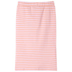 Kinderrock mit Streifen Gerade Rosa 140