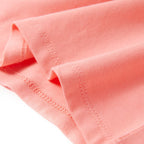 Kinder-T-Shirt Korallenrosa 140