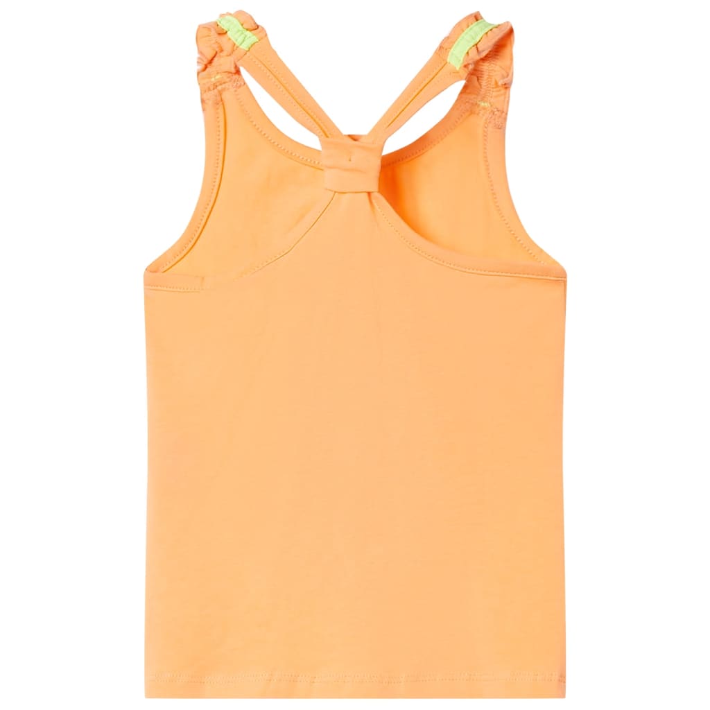 Kinder-Tanktop Hellorange 104