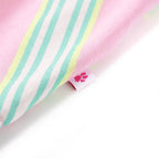 Kinderkleid mit Kordelzug Ärmellos Rosa 116