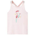 Kinder-Tanktop Zartrosa 92