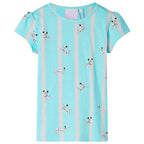 Kinderpyjama mit Kurzen Ärmeln Ecru 116