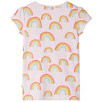 Kinderpyjama mit Kurzen Ärmeln Zartrosa 128