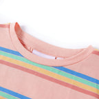 Kinder-T-Shirt Pfirsichrosa 128