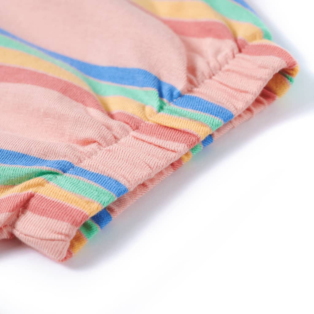 Kinder-T-Shirt Pfirsichrosa 140