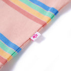 Kinder-T-Shirt Pfirsichrosa 140