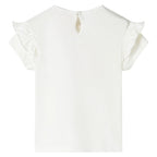 Kinder-T-Shirt Ecru 92