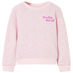 Kinder-Sweatshirt Helllila 140