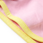 Kindershorts mit Besatz Knallrosa 116