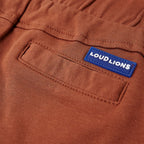 Kindershorts mit Kordelzug Braun 92