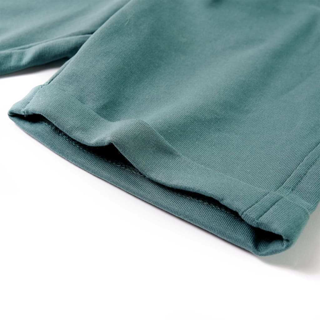 Kindershorts mit Kordelzug Petrolblau 116