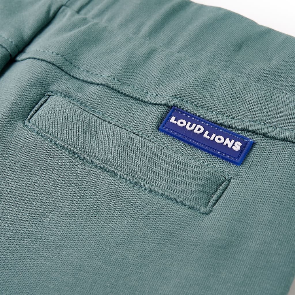 Kindershorts mit Kordelzug Petrolblau 116