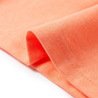 Kinder-T-Shirt Neonorange 140