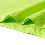 Kinder-Kurzarmshirt Limette 116